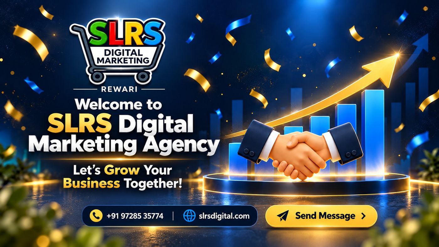 Welcome to SLRS Digital Marketing Agency — let's grow your business together
